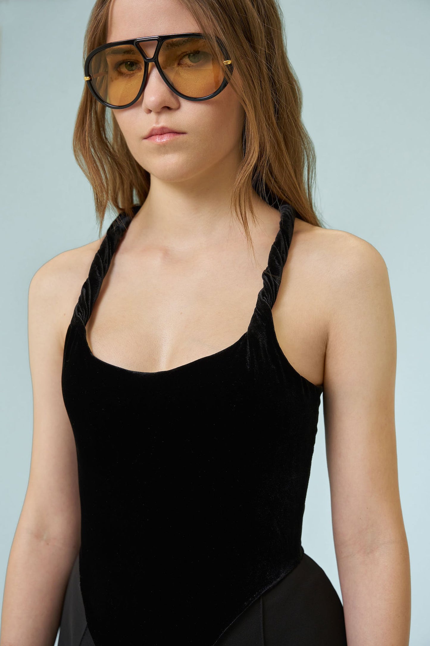 THE MOTION EDIT VELVET TOP BODICE