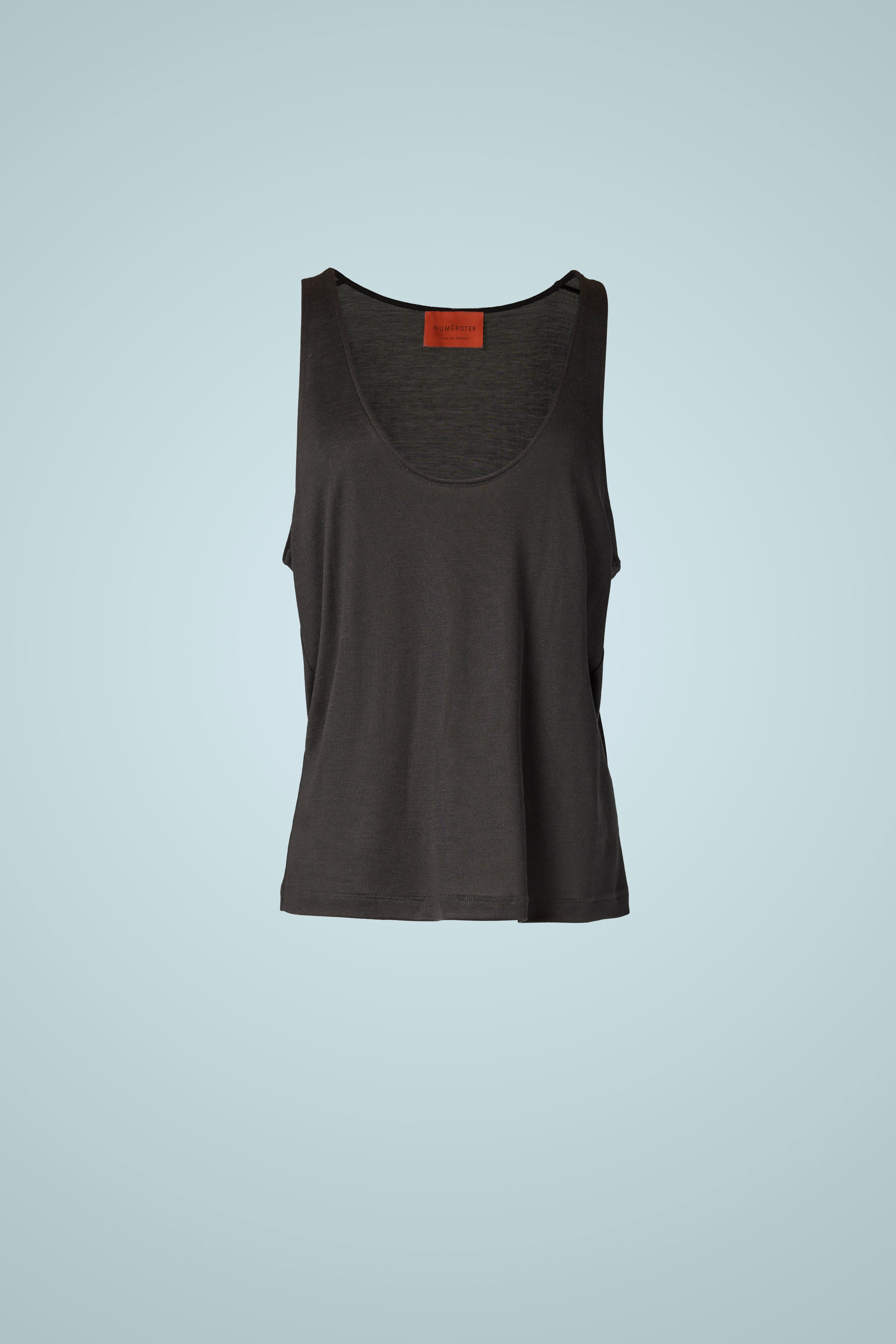 THE MOTION EDIT TANK TOP IN SILK JERSEY