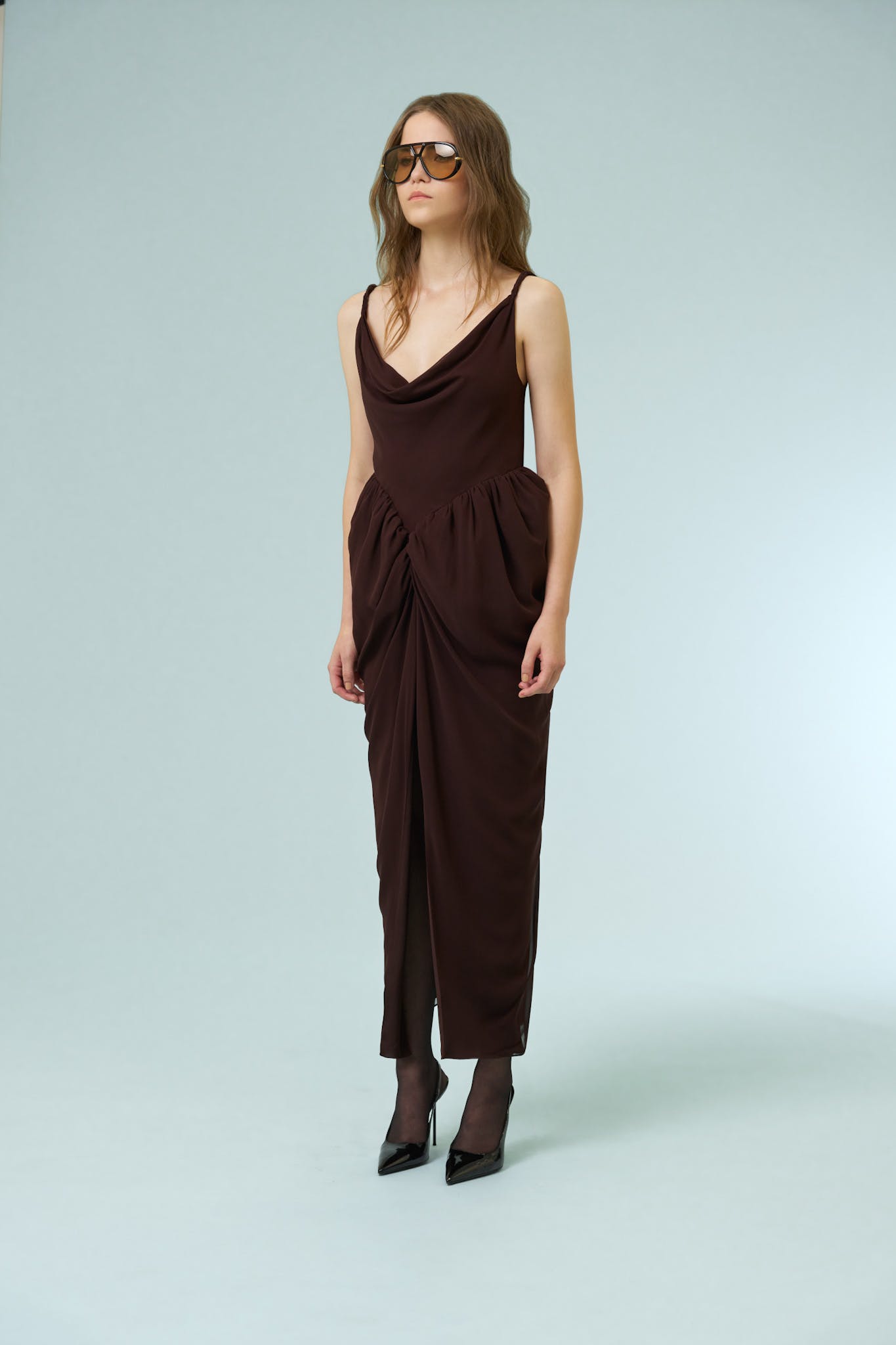 THE MOTION EDIT MIDI IN BROWN